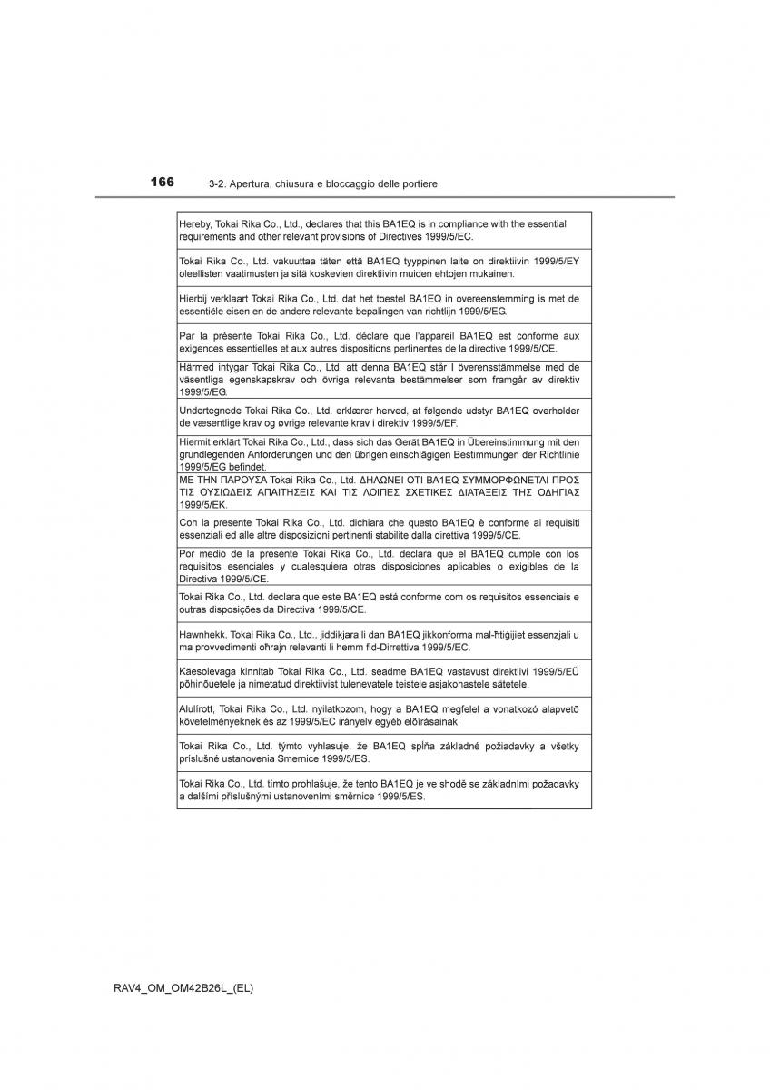 Toyota RAV4 IV 4 manuale del proprietario / page 166