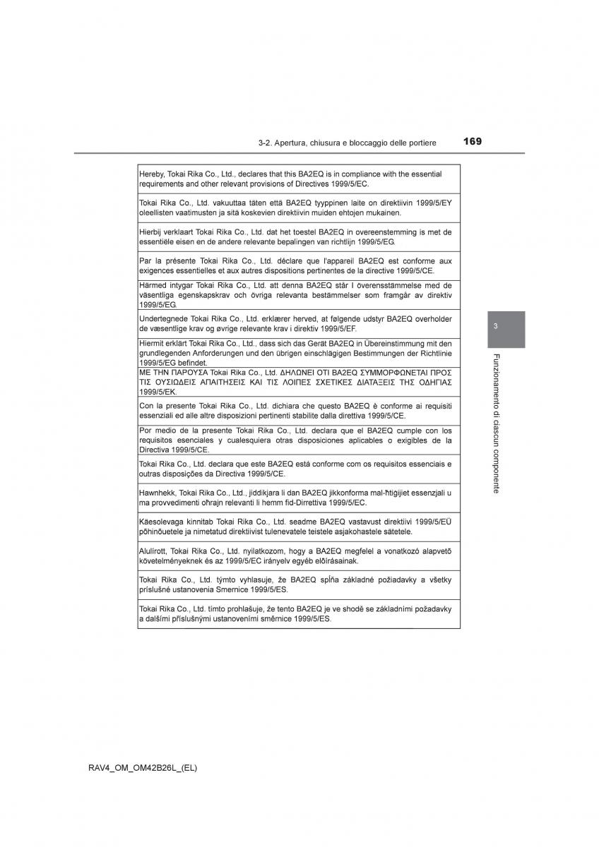 Toyota RAV4 IV 4 manuale del proprietario / page 169