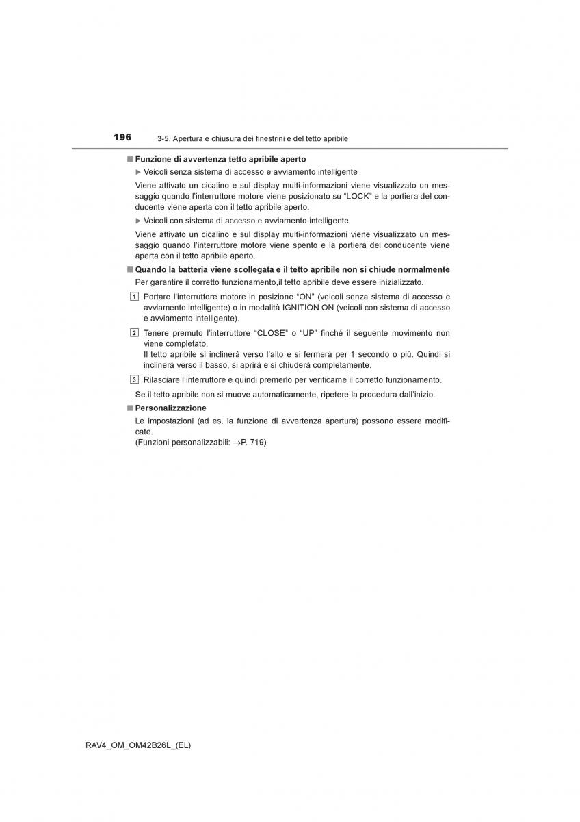 Toyota RAV4 IV 4 manuale del proprietario / page 196