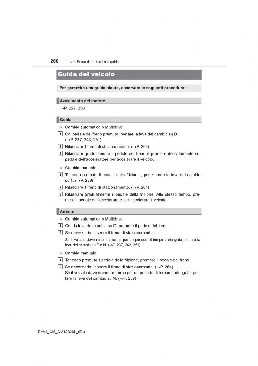 Toyota RAV4 IV 4 manuale del proprietario / page 200