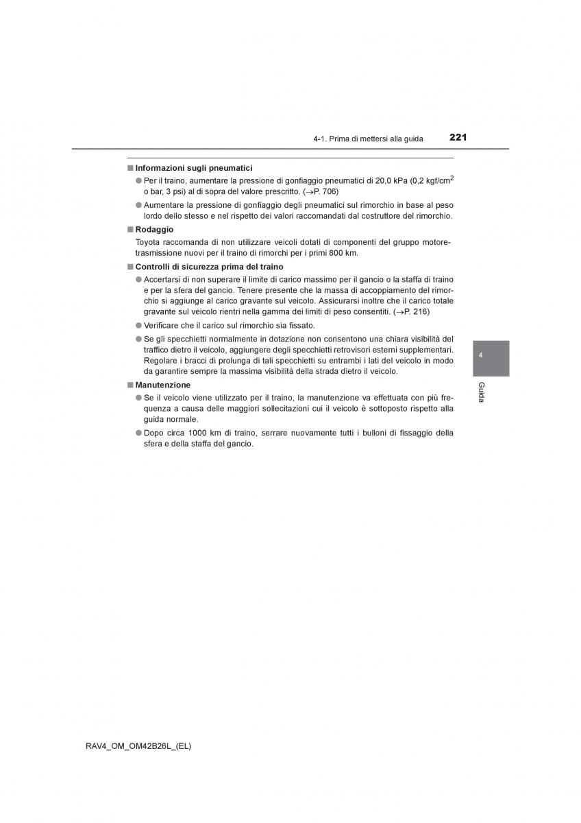 Toyota RAV4 IV 4 manuale del proprietario / page 221
