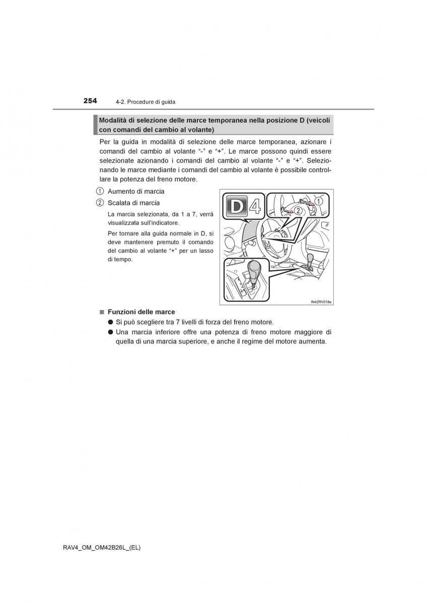 Toyota RAV4 IV 4 manuale del proprietario / page 254