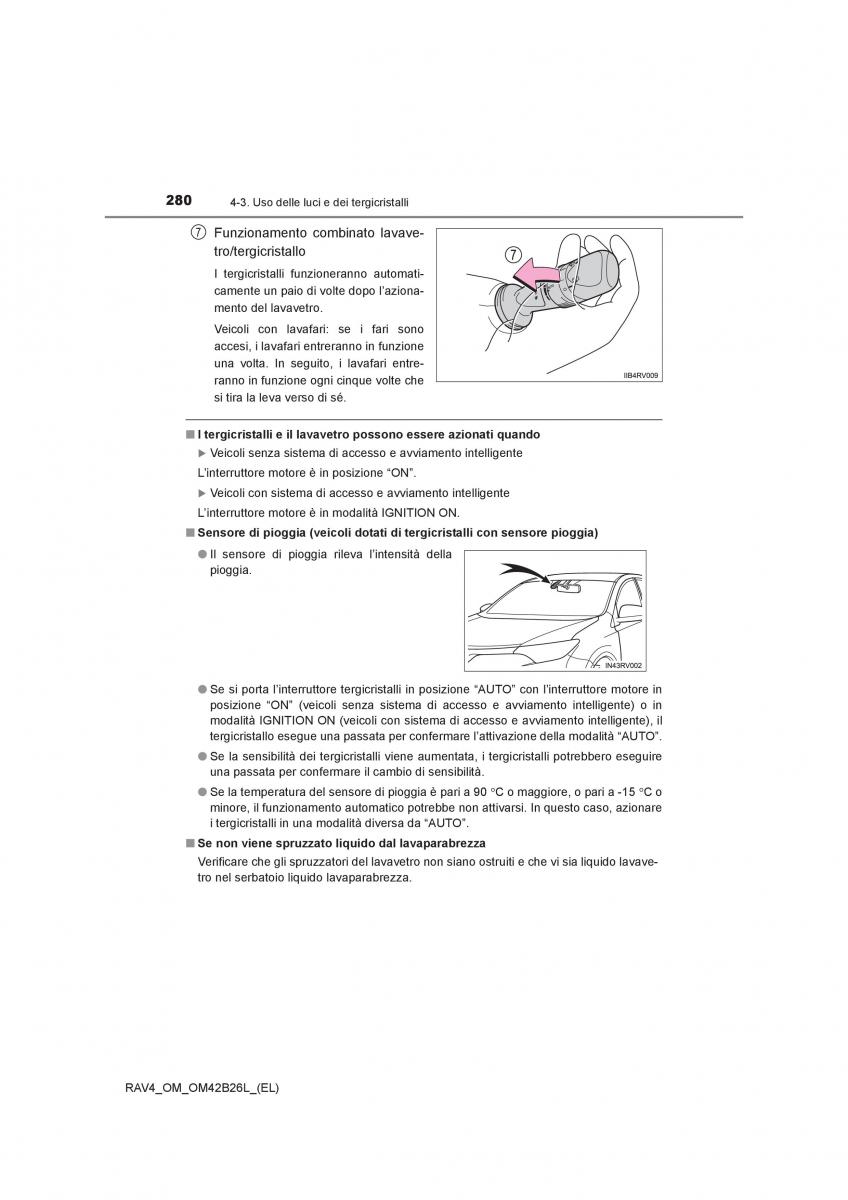 Toyota RAV4 IV 4 manuale del proprietario / page 280