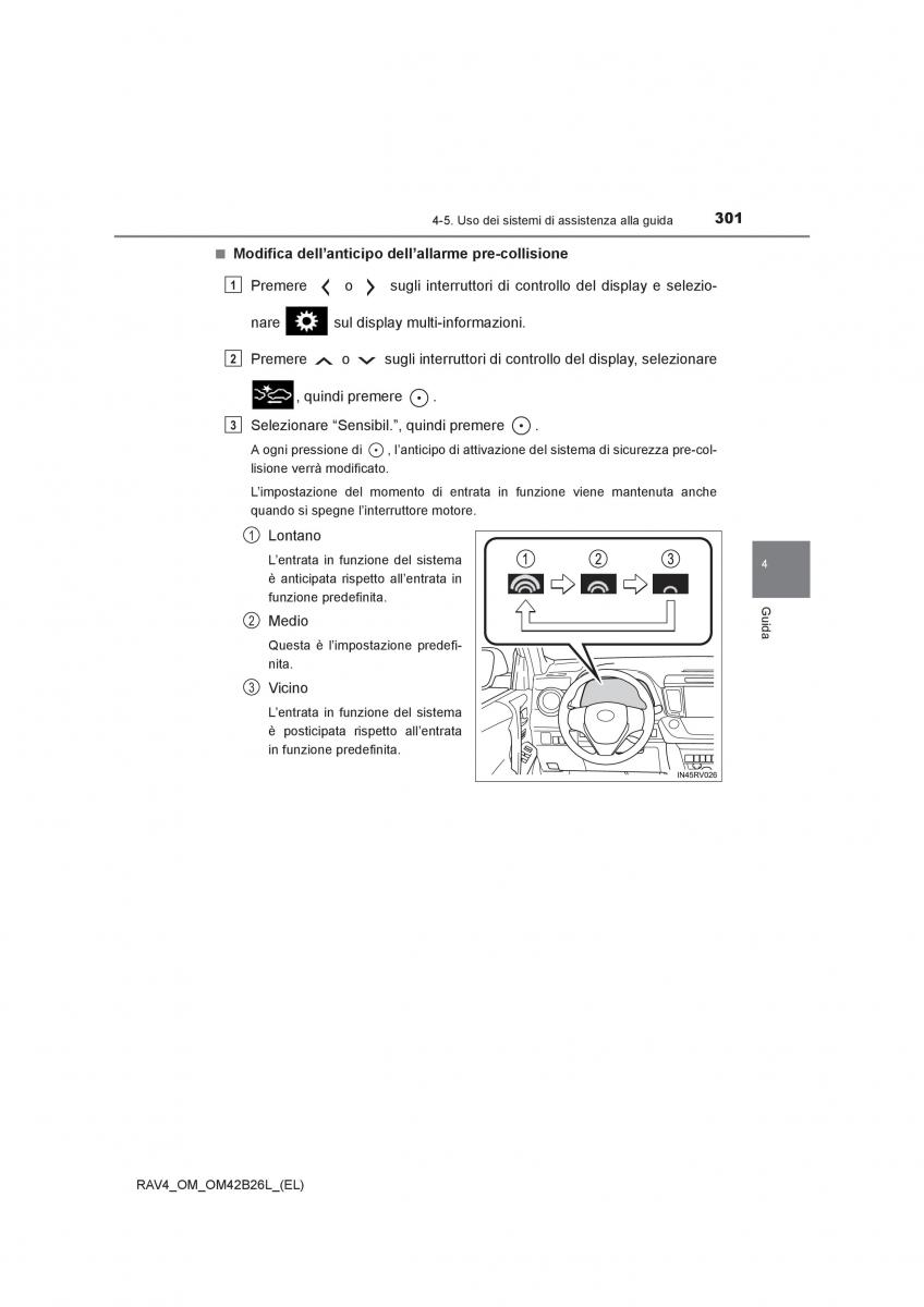 Toyota RAV4 IV 4 manuale del proprietario / page 301