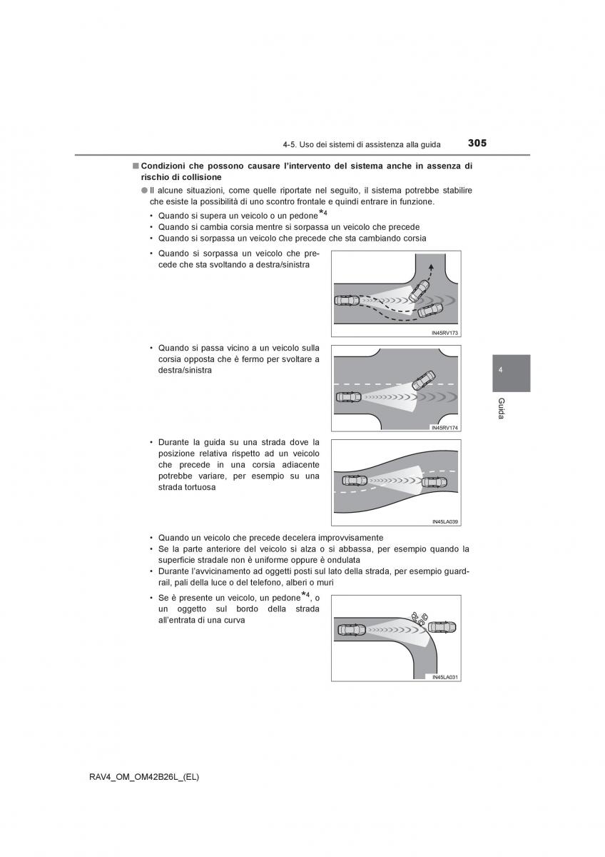 Toyota RAV4 IV 4 manuale del proprietario / page 305