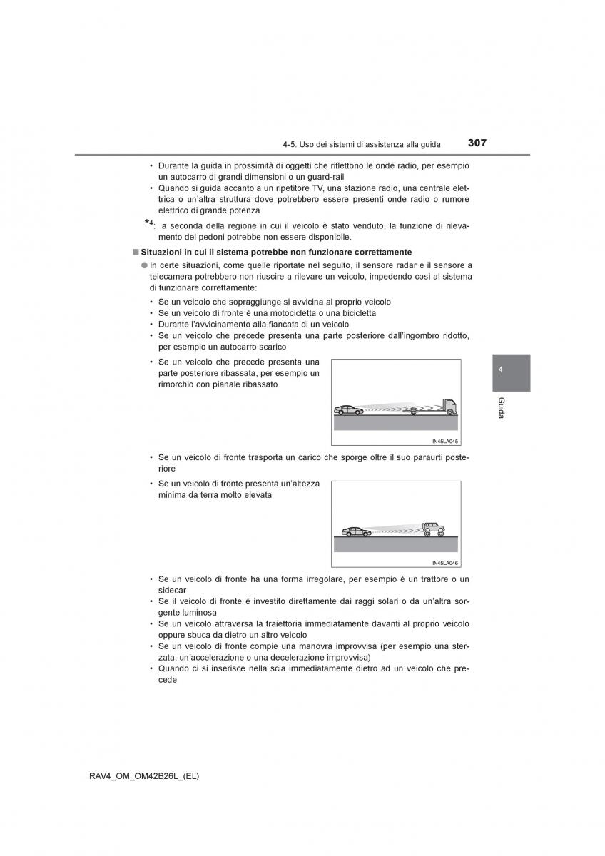 Toyota RAV4 IV 4 manuale del proprietario / page 307