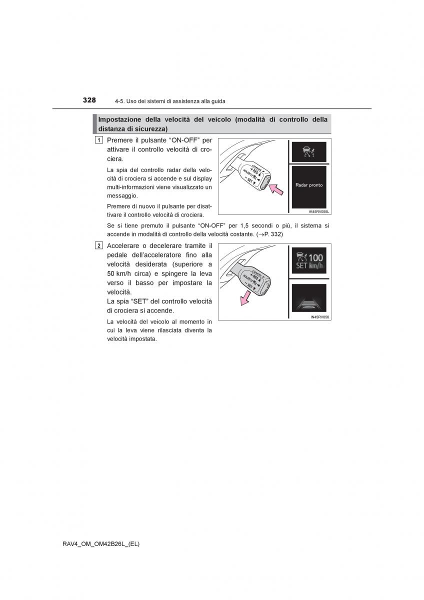 Toyota RAV4 IV 4 manuale del proprietario / page 328