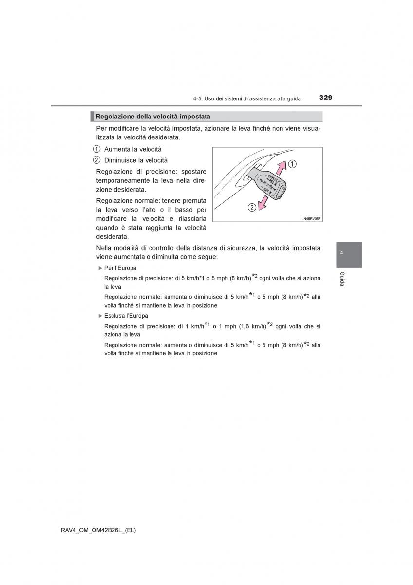 Toyota RAV4 IV 4 manuale del proprietario / page 329