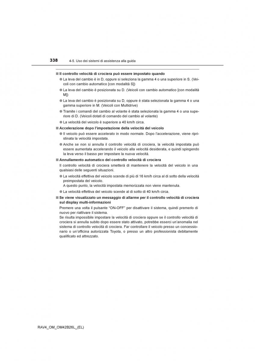 Toyota RAV4 IV 4 manuale del proprietario / page 338