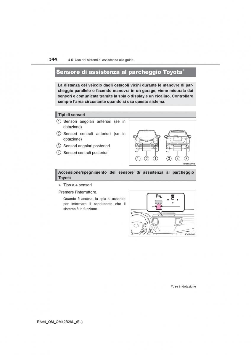 Toyota RAV4 IV 4 manuale del proprietario / page 344