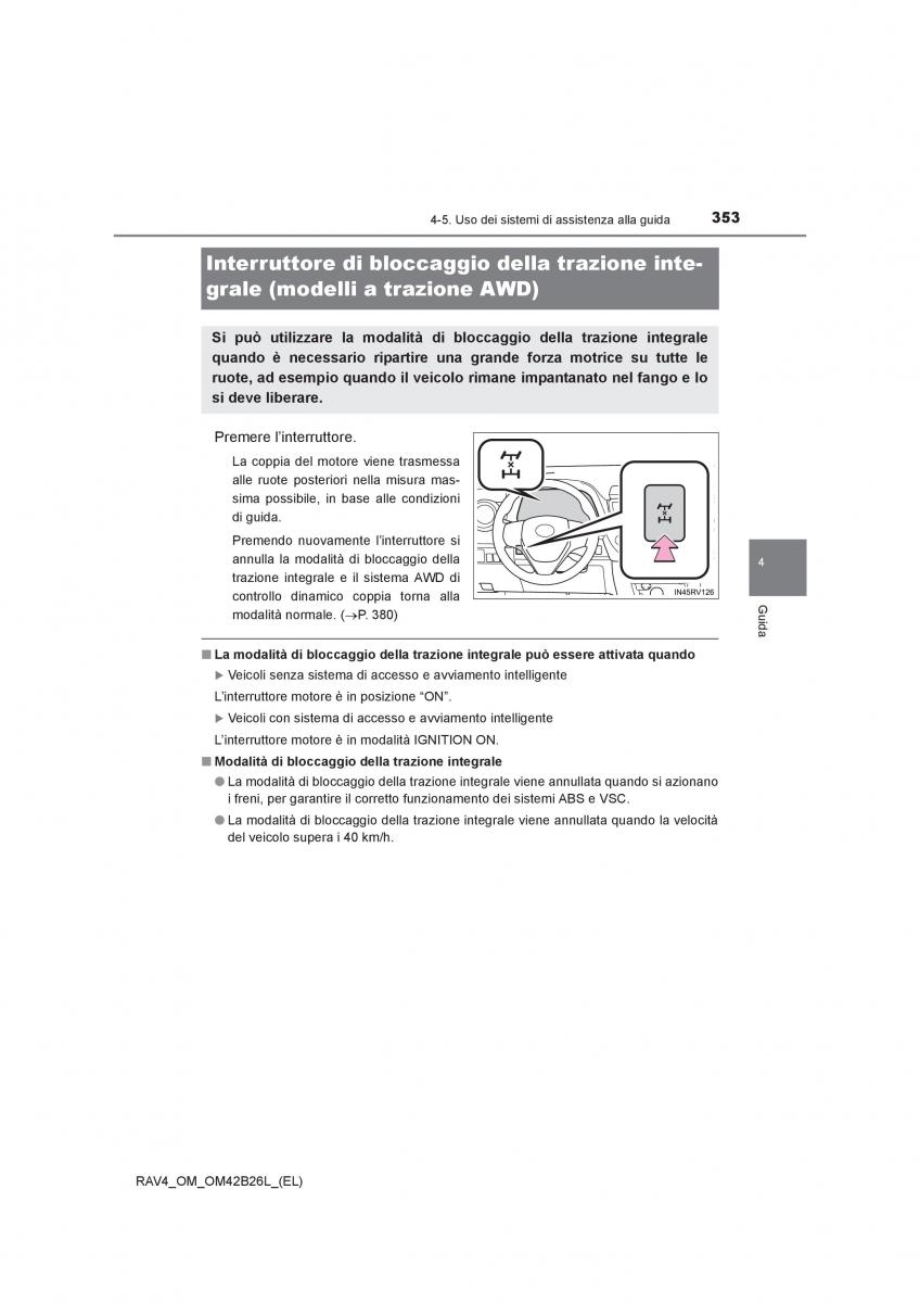 Toyota RAV4 IV 4 manuale del proprietario / page 353