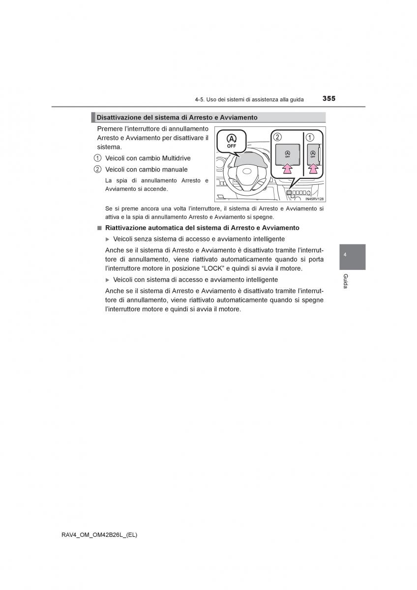 Toyota RAV4 IV 4 manuale del proprietario / page 355