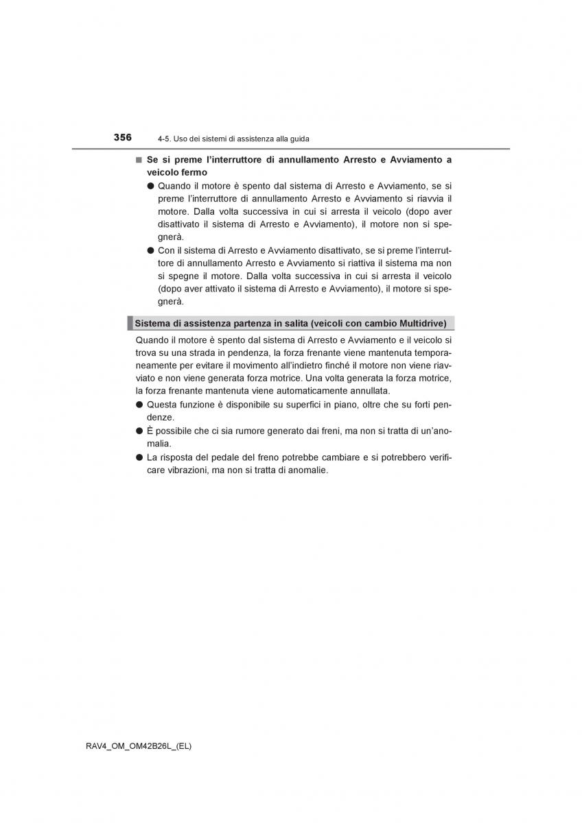 Toyota RAV4 IV 4 manuale del proprietario / page 356