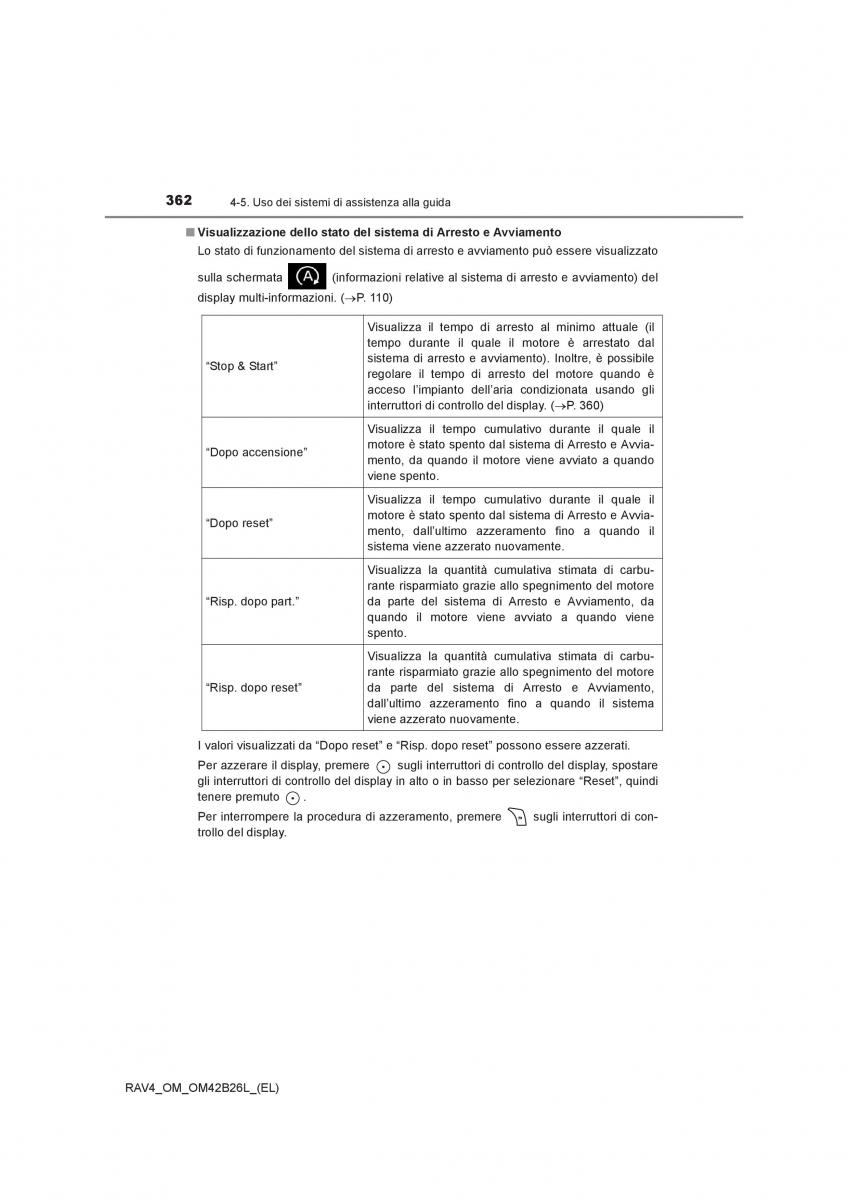 Toyota RAV4 IV 4 manuale del proprietario / page 362