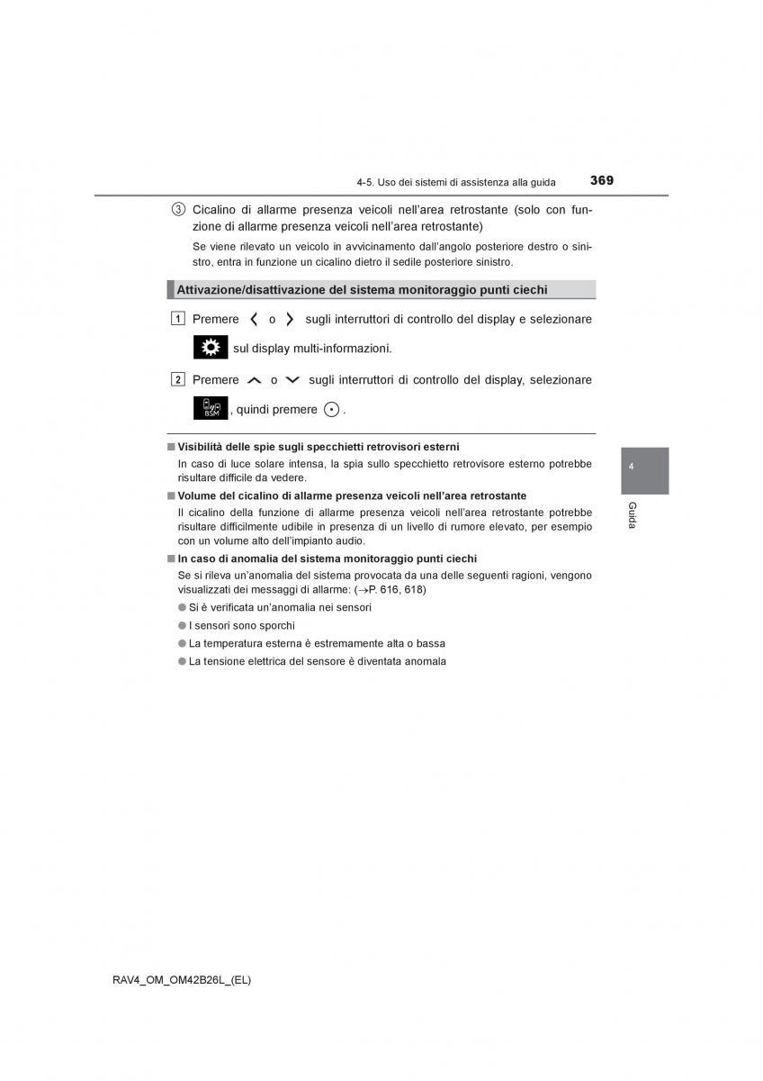 Toyota RAV4 IV 4 manuale del proprietario / page 369