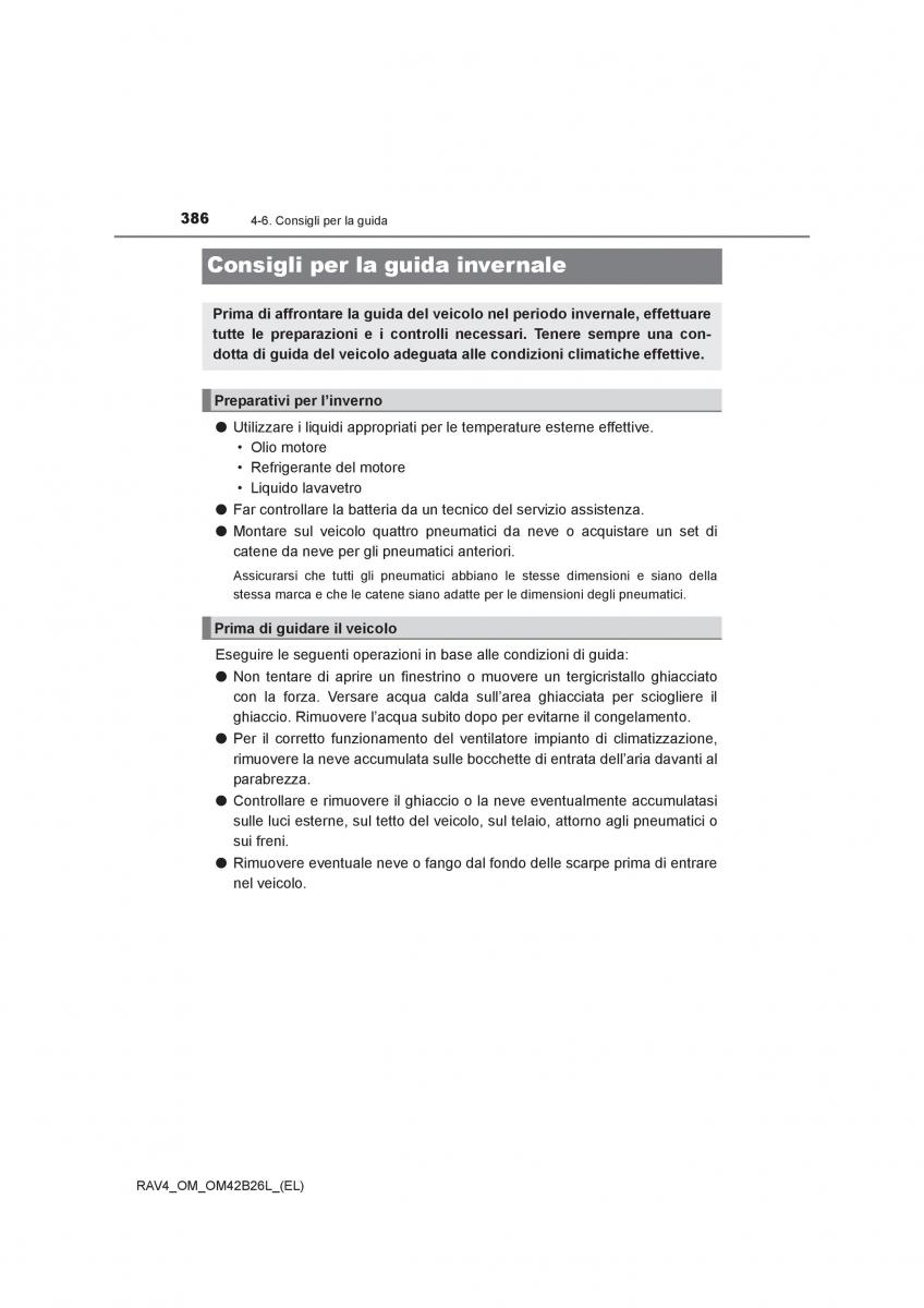 Toyota RAV4 IV 4 manuale del proprietario / page 386