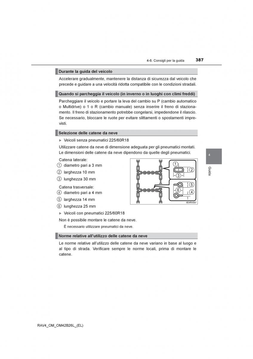 Toyota RAV4 IV 4 manuale del proprietario / page 387