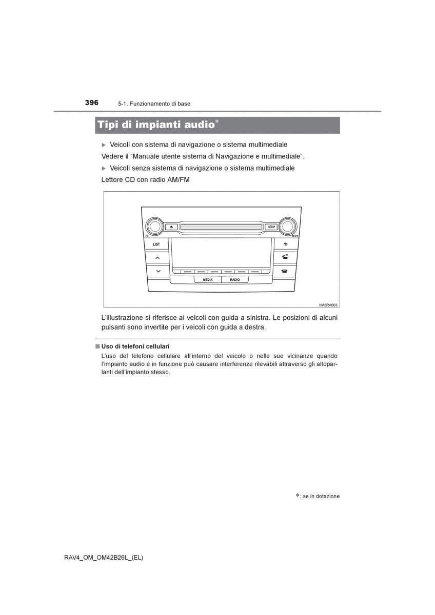 Toyota RAV4 IV 4 manuale del proprietario / page 396