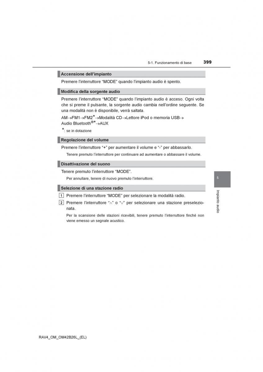 Toyota RAV4 IV 4 manuale del proprietario / page 399