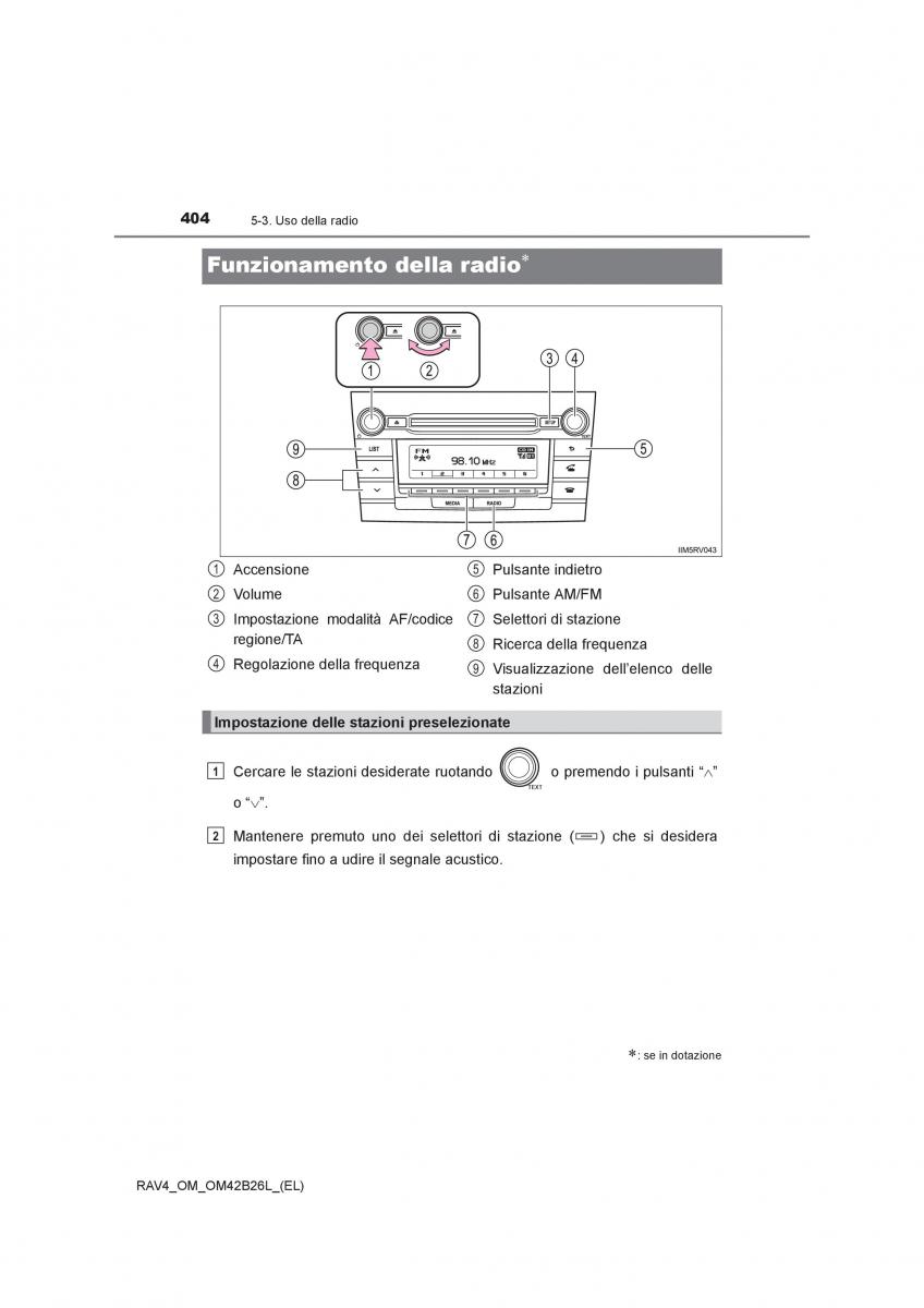 Toyota RAV4 IV 4 manuale del proprietario / page 404