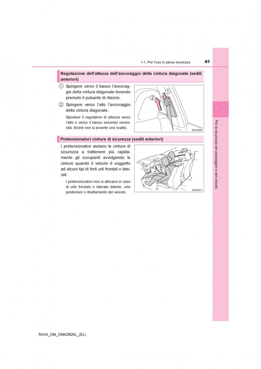 Toyota RAV4 IV 4 manuale del proprietario / page 41