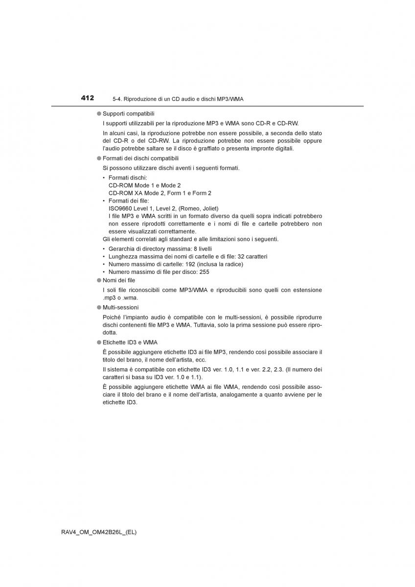 Toyota RAV4 IV 4 manuale del proprietario / page 412