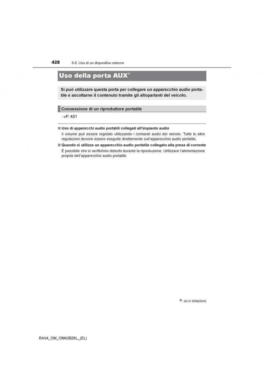 Toyota RAV4 IV 4 manuale del proprietario / page 428