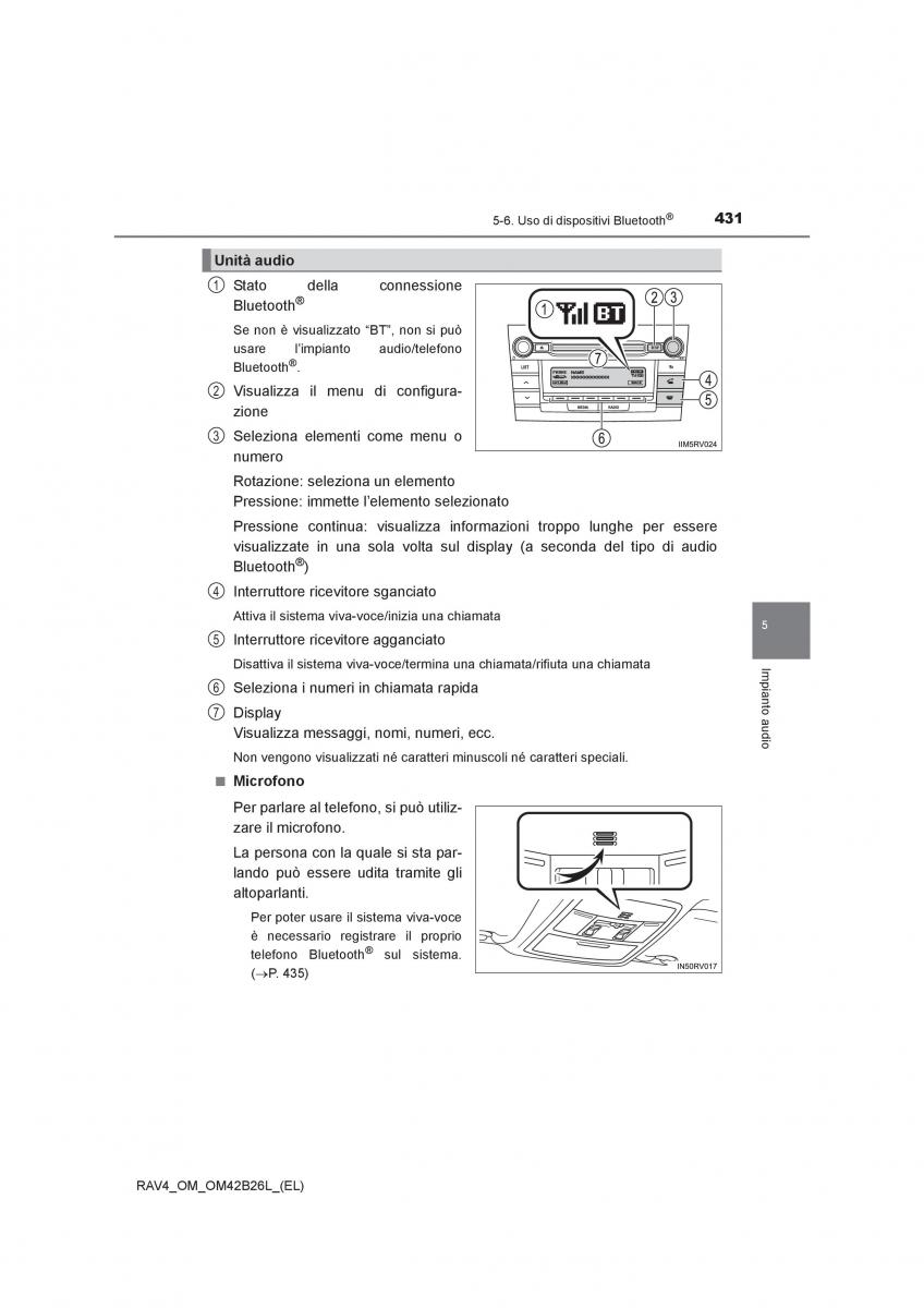 Toyota RAV4 IV 4 manuale del proprietario / page 431