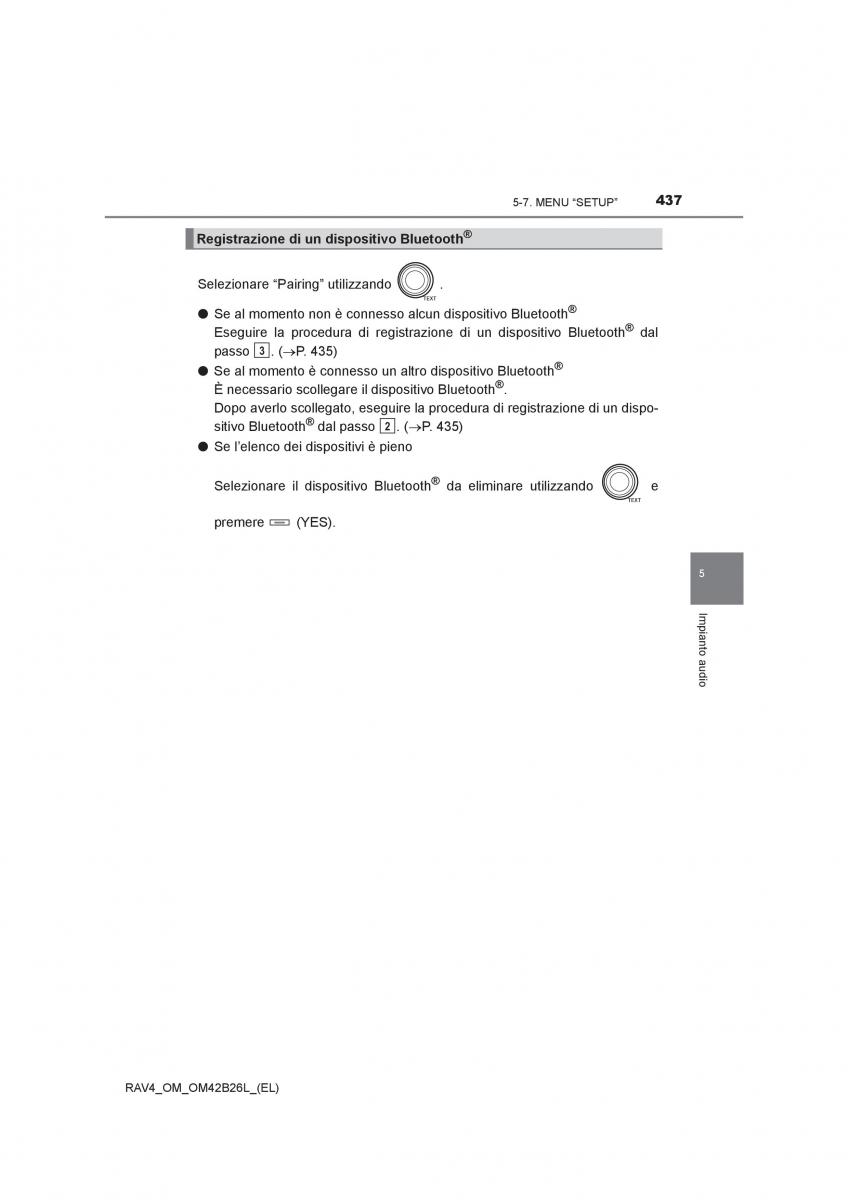 Toyota RAV4 IV 4 manuale del proprietario / page 437