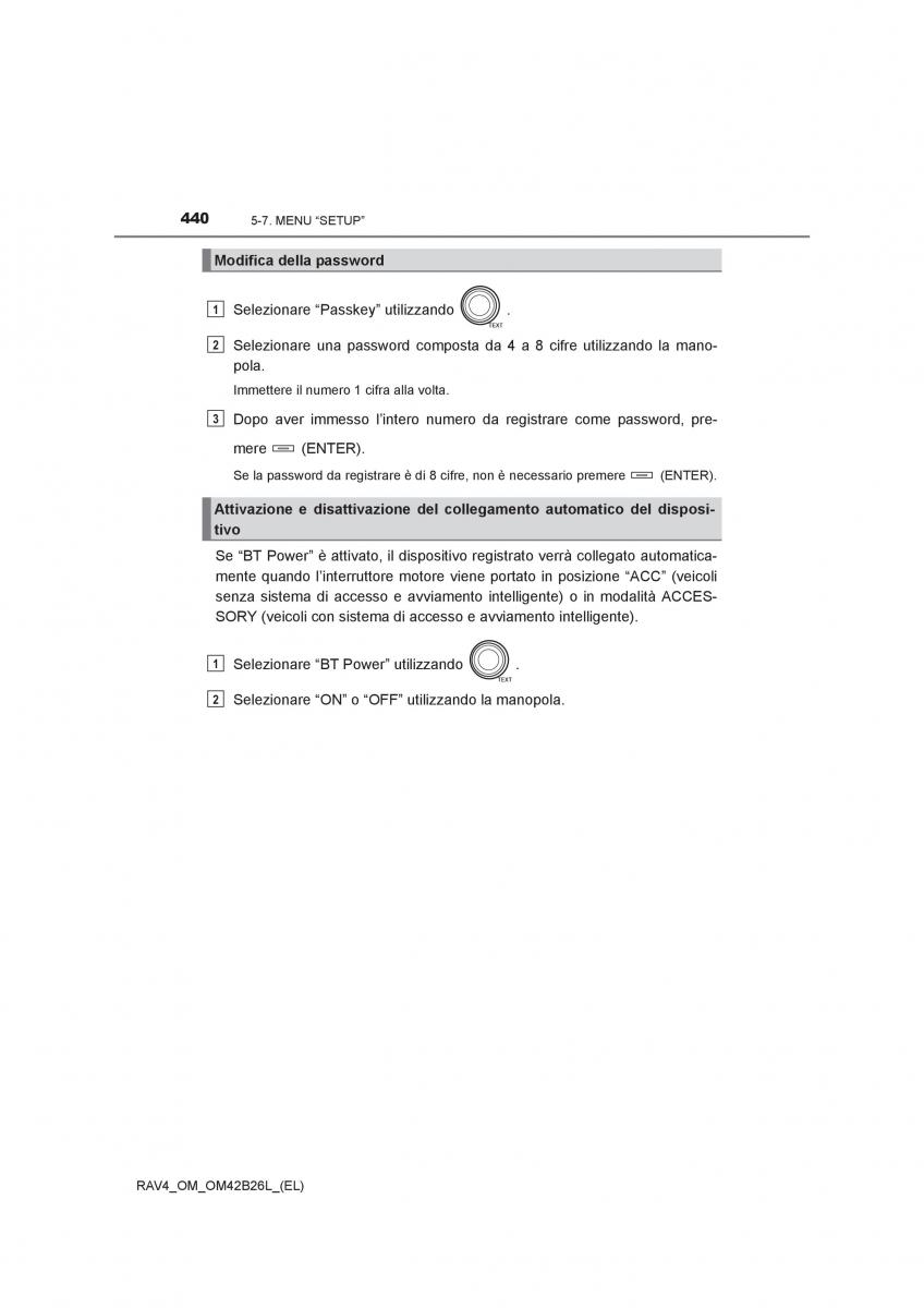 Toyota RAV4 IV 4 manuale del proprietario / page 440