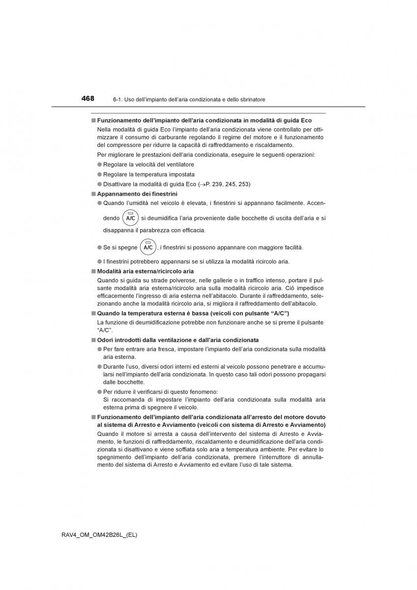 Toyota RAV4 IV 4 manuale del proprietario / page 468