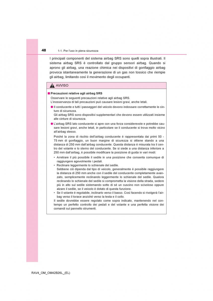 Toyota RAV4 IV 4 manuale del proprietario / page 48