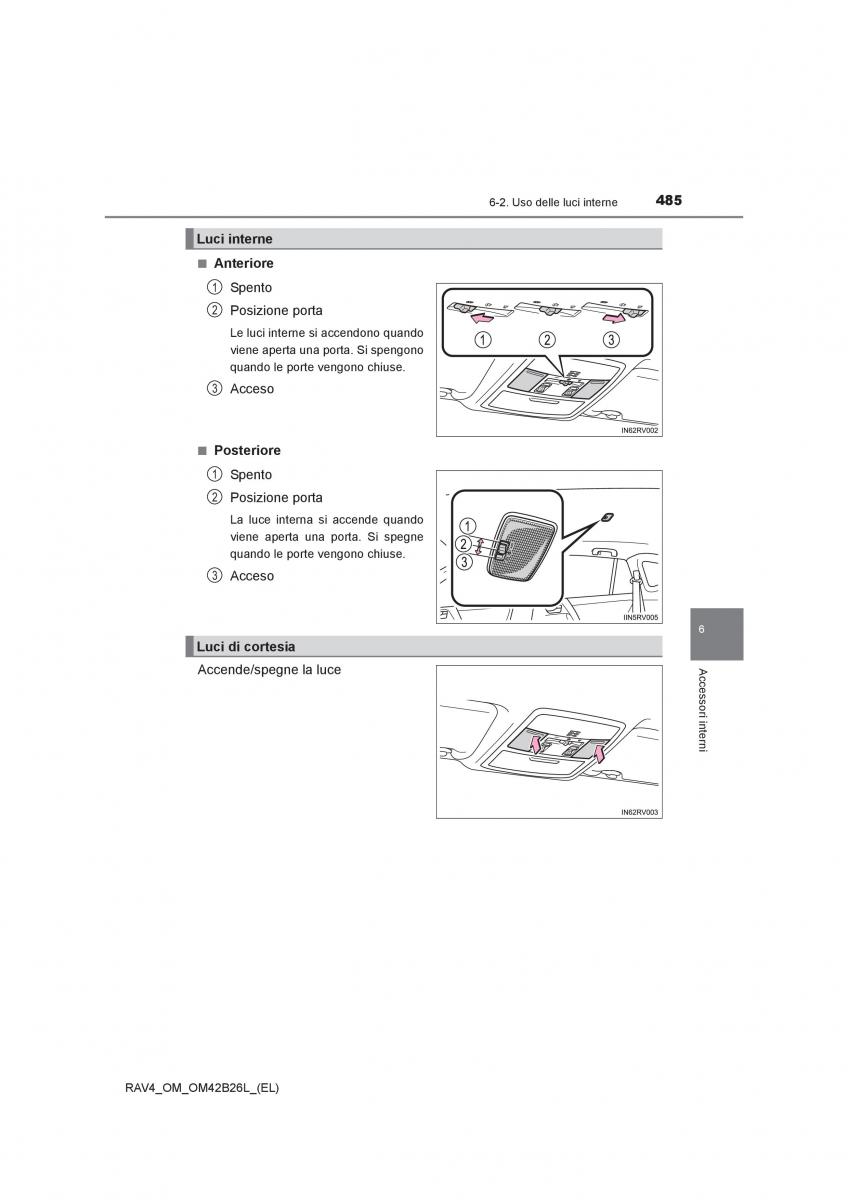 Toyota RAV4 IV 4 manuale del proprietario / page 485