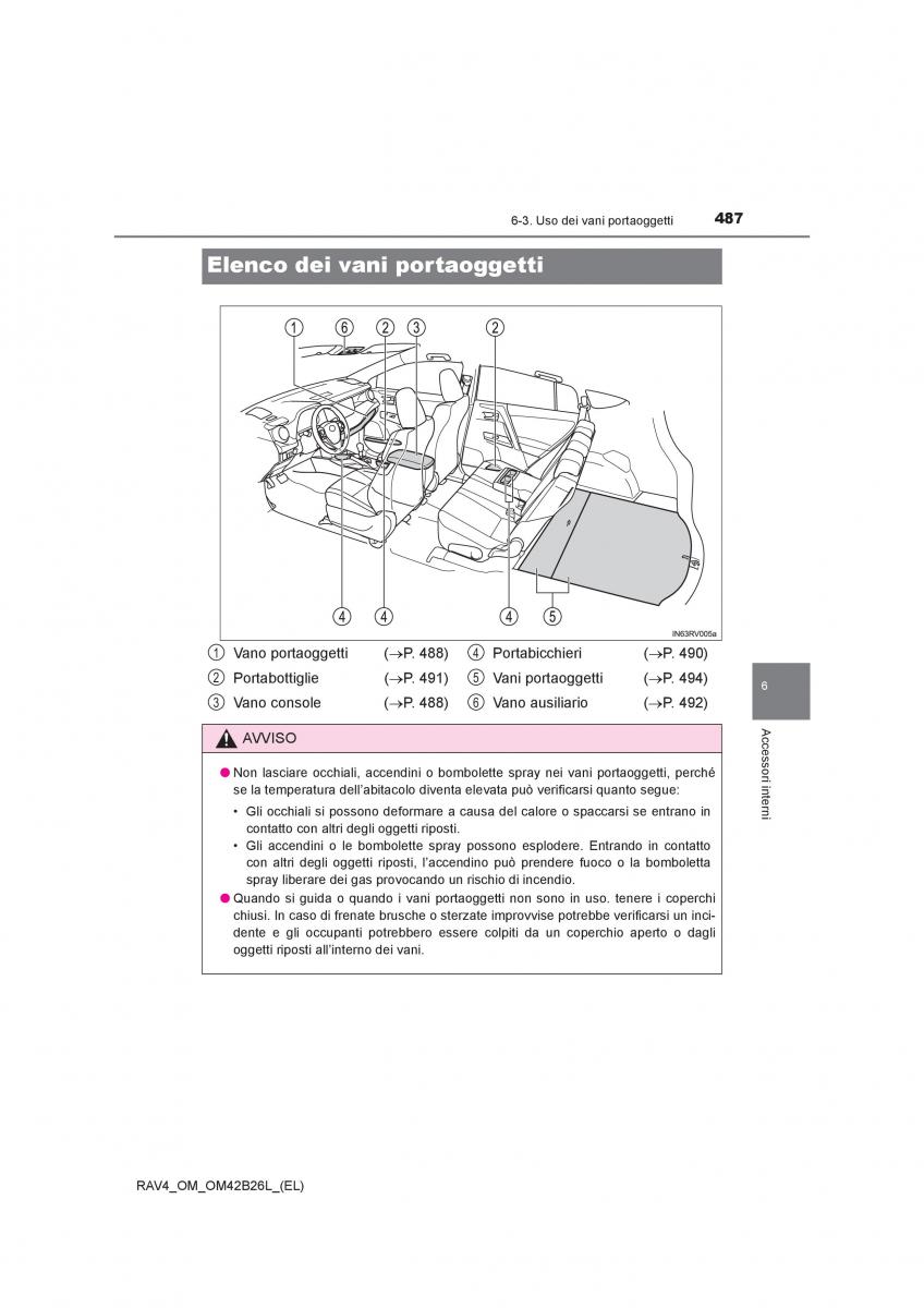 Toyota RAV4 IV 4 manuale del proprietario / page 487