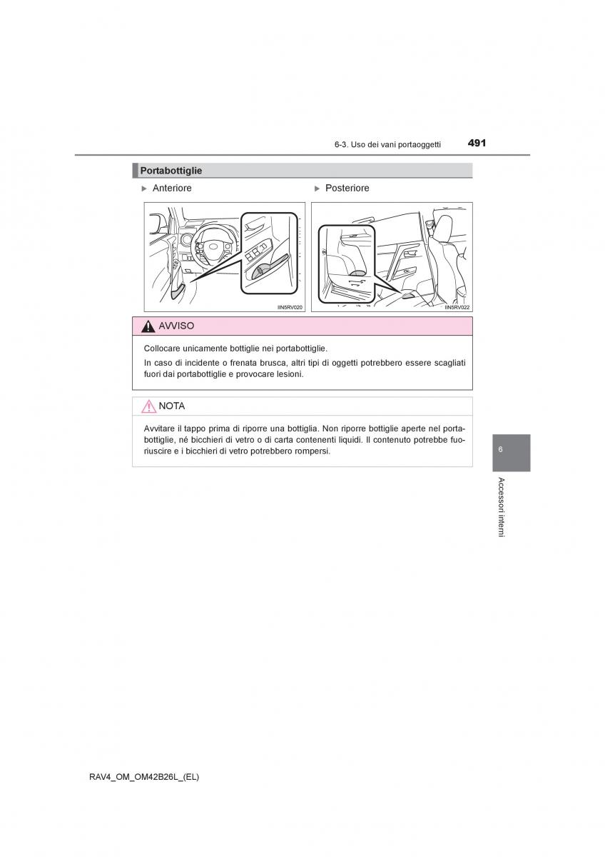 Toyota RAV4 IV 4 manuale del proprietario / page 491