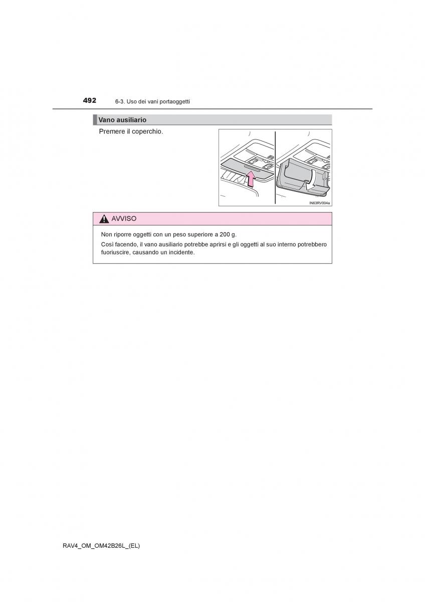 Toyota RAV4 IV 4 manuale del proprietario / page 492