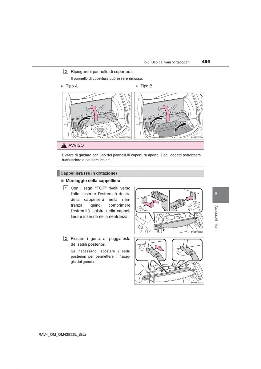 Toyota RAV4 IV 4 manuale del proprietario / page 495