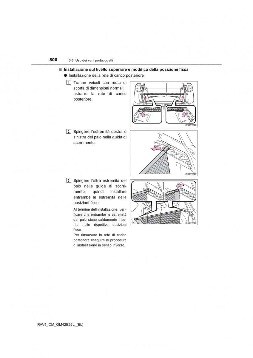 Toyota RAV4 IV 4 manuale del proprietario / page 500