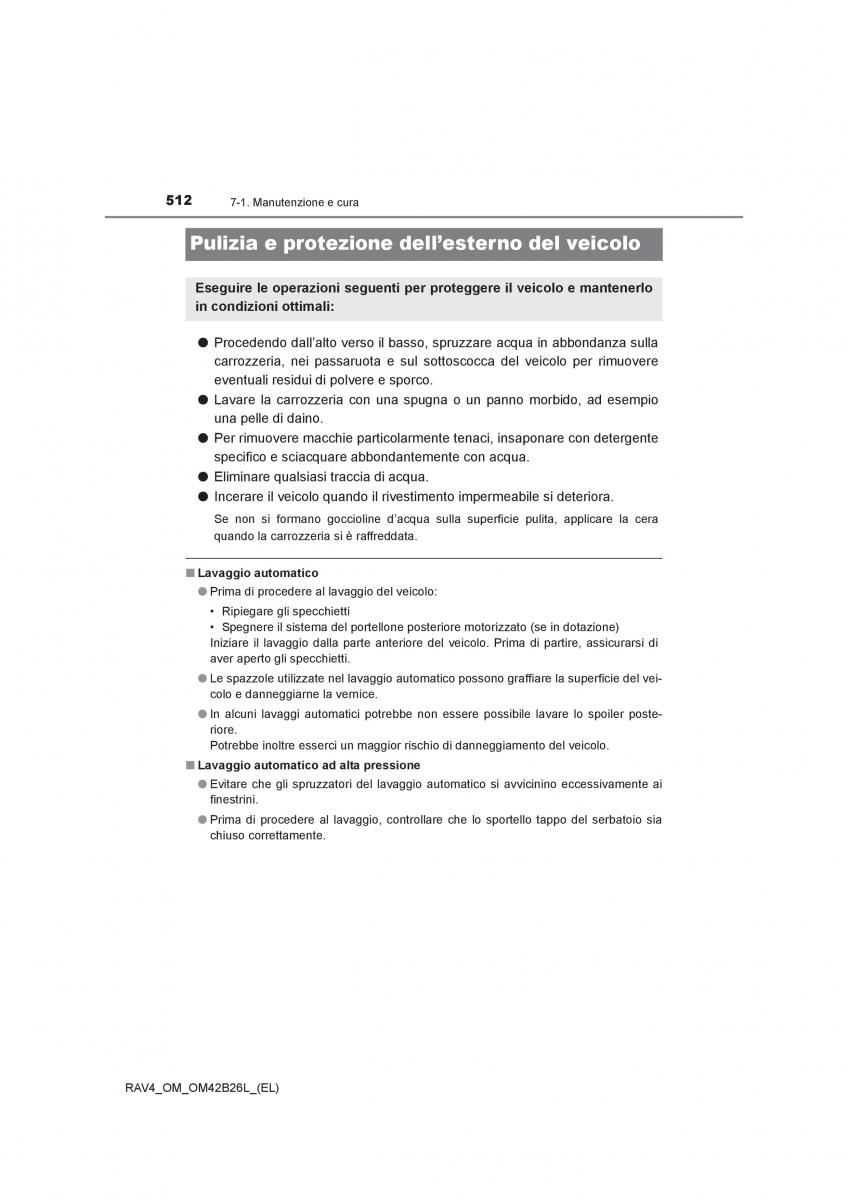 Toyota RAV4 IV 4 manuale del proprietario / page 512