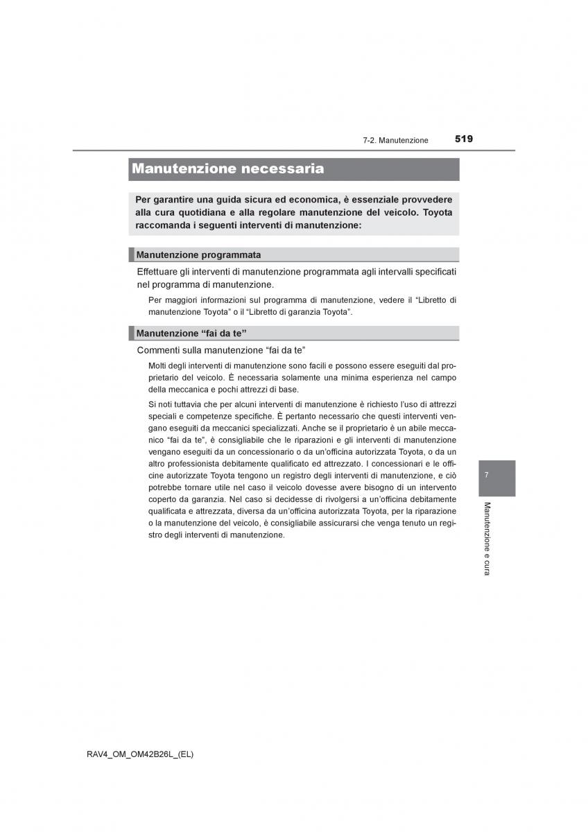 Toyota RAV4 IV 4 manuale del proprietario / page 519