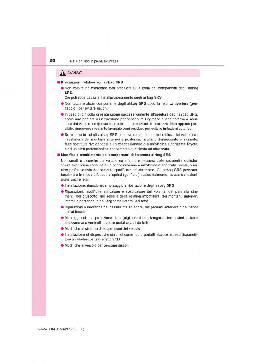 Toyota RAV4 IV 4 manuale del proprietario / page 52