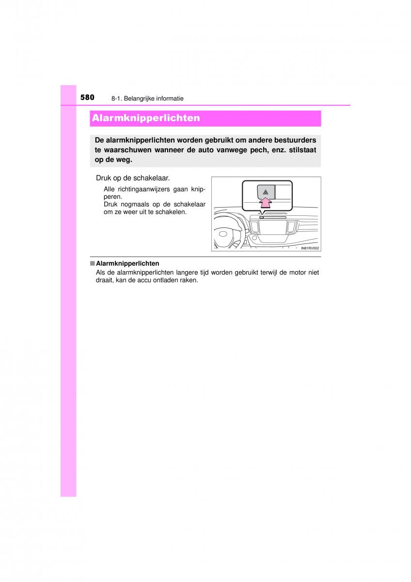 Toyota RAV4 IV 4 handleiding / page 580