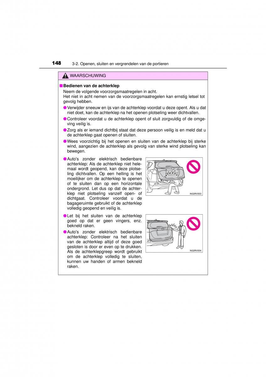 Toyota RAV4 IV 4 handleiding / page 148