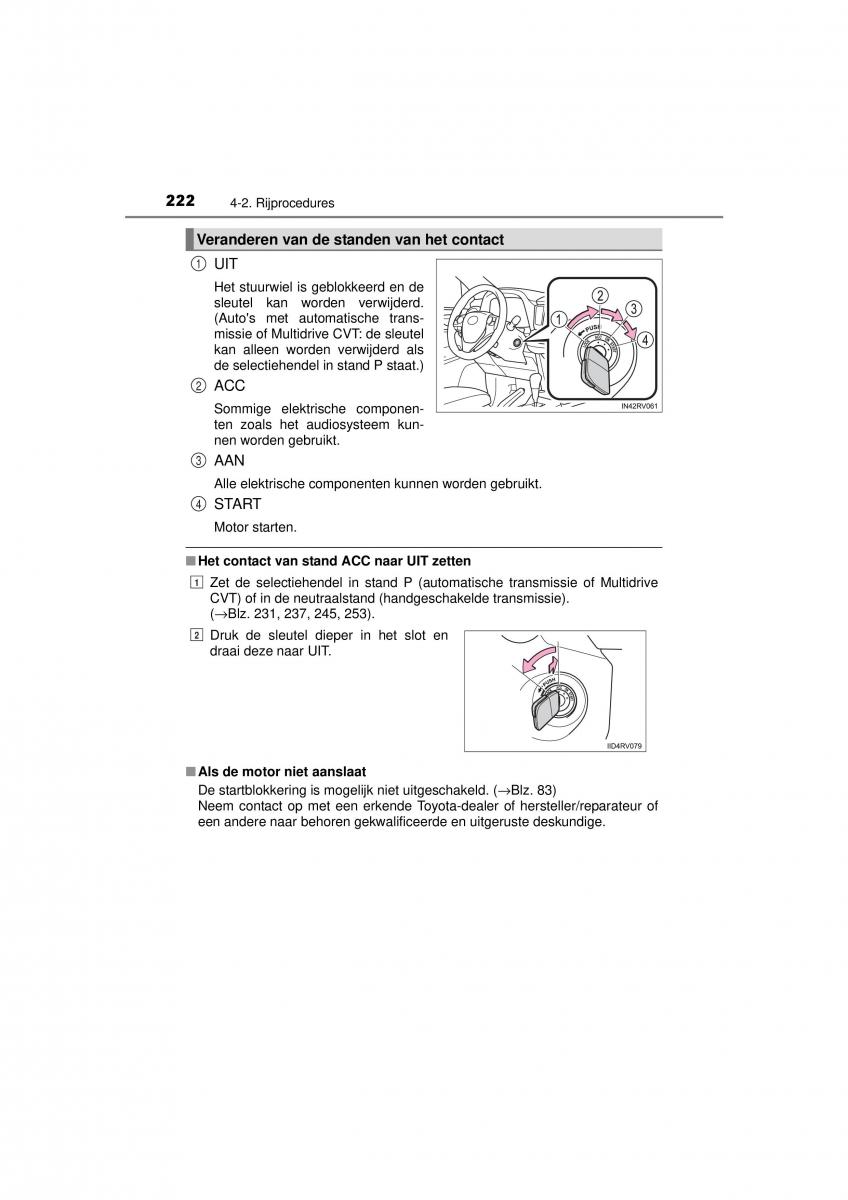 Toyota RAV4 IV 4 handleiding / page 222