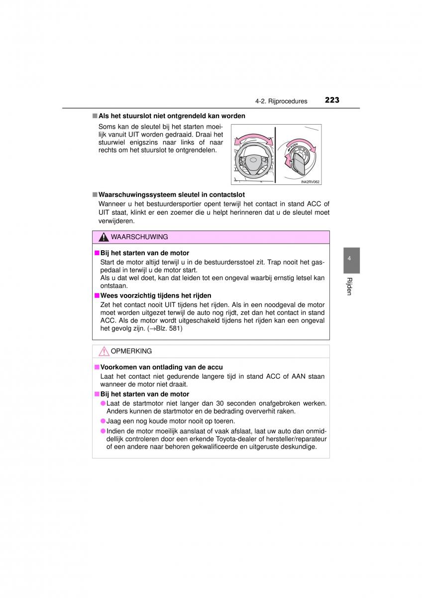 Toyota RAV4 IV 4 handleiding / page 223