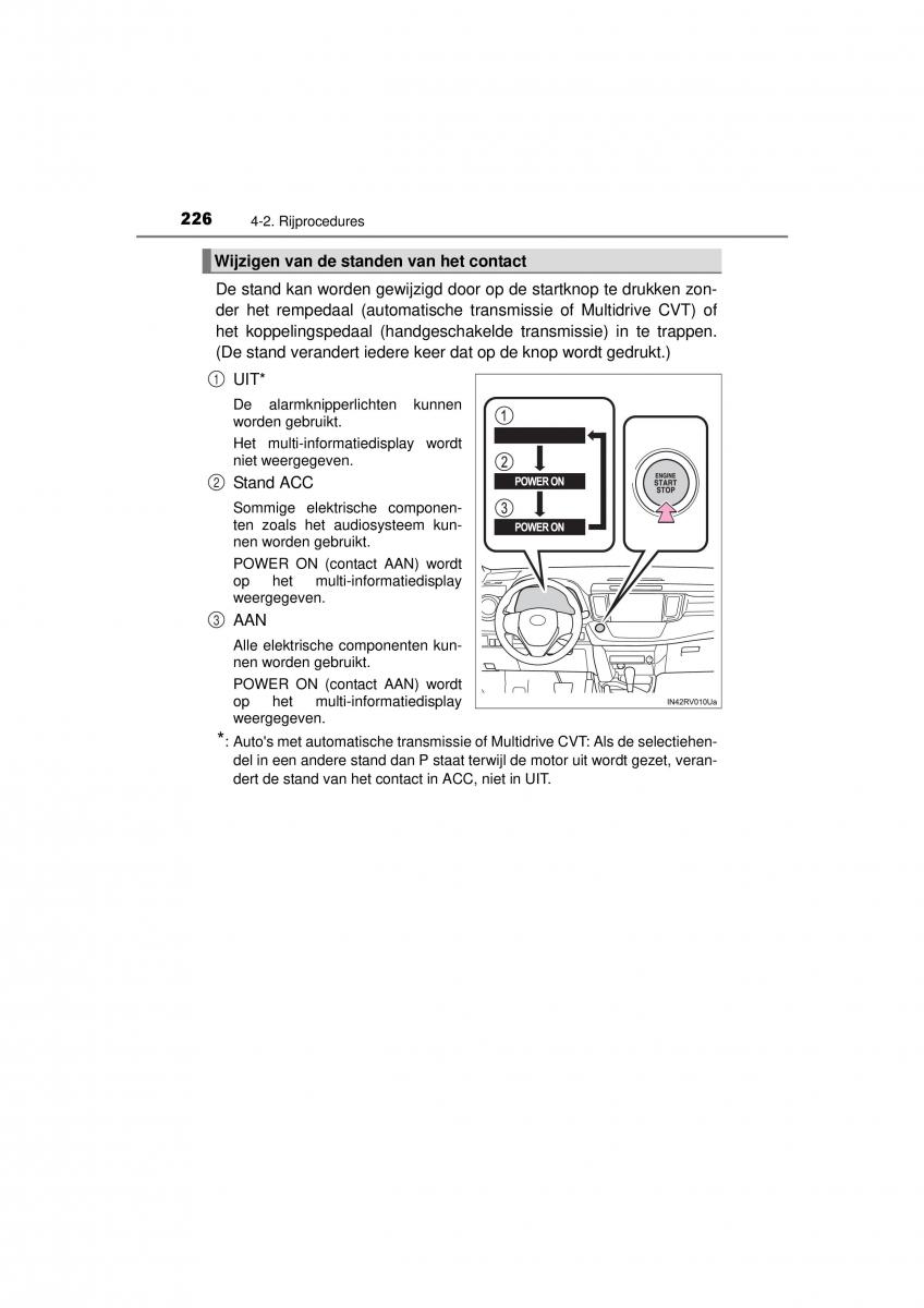 Toyota RAV4 IV 4 handleiding / page 226