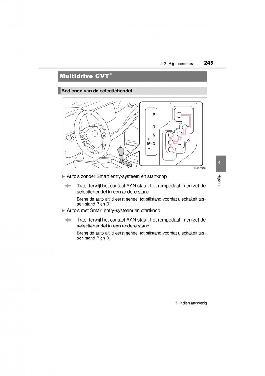 Toyota RAV4 IV 4 handleiding / page 245