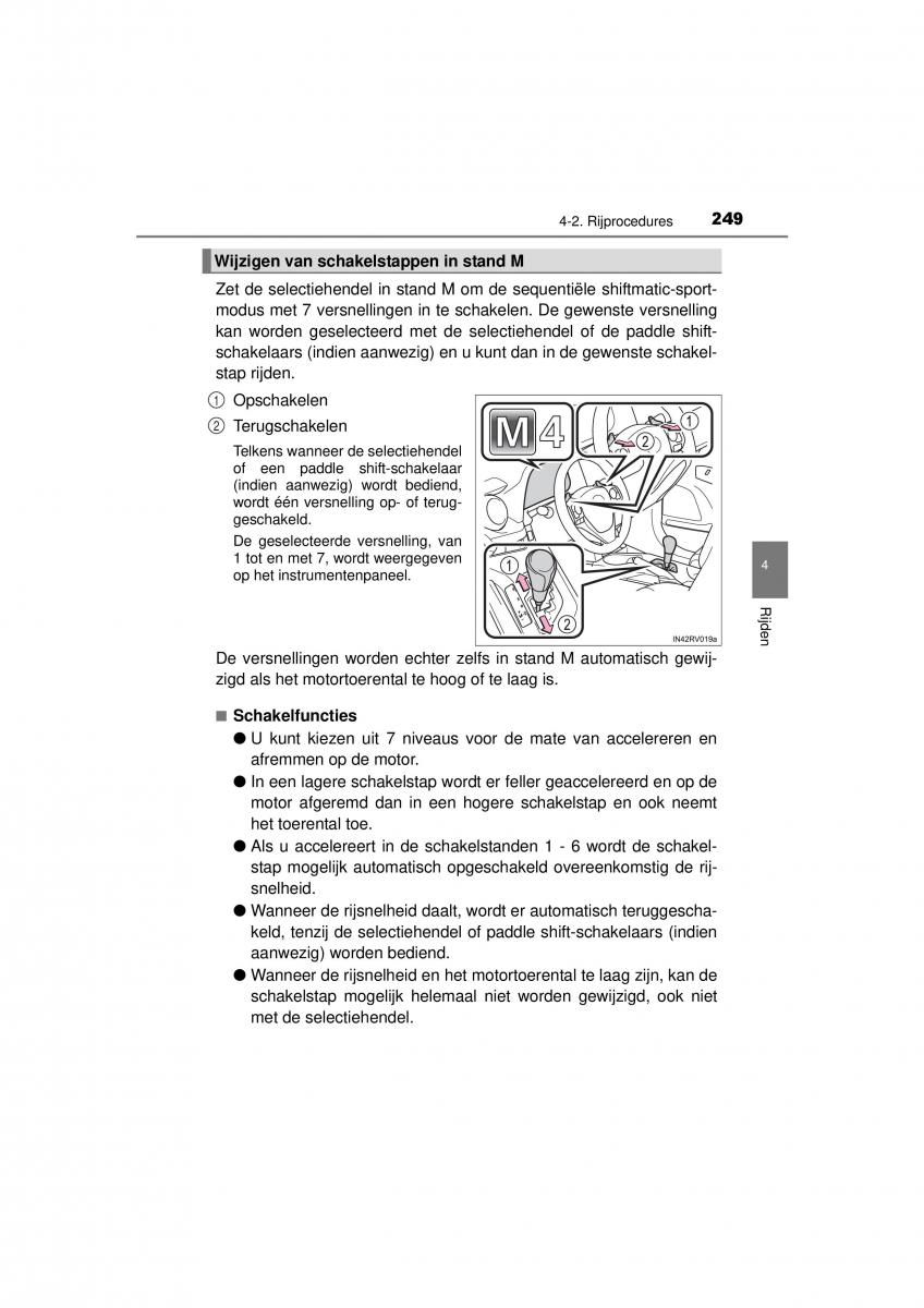 Toyota RAV4 IV 4 handleiding / page 249