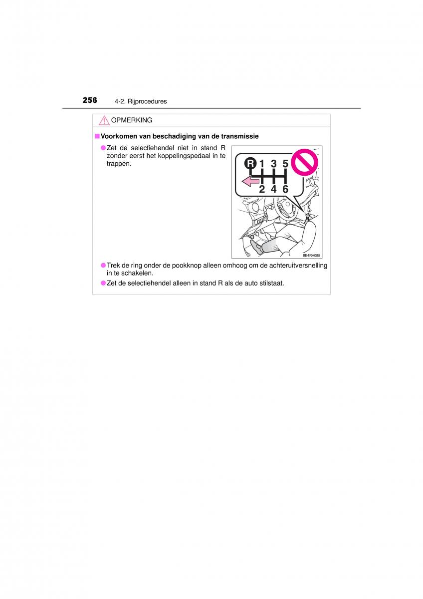 Toyota RAV4 IV 4 handleiding / page 256