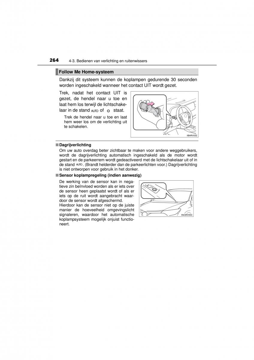 Toyota RAV4 IV 4 handleiding / page 264